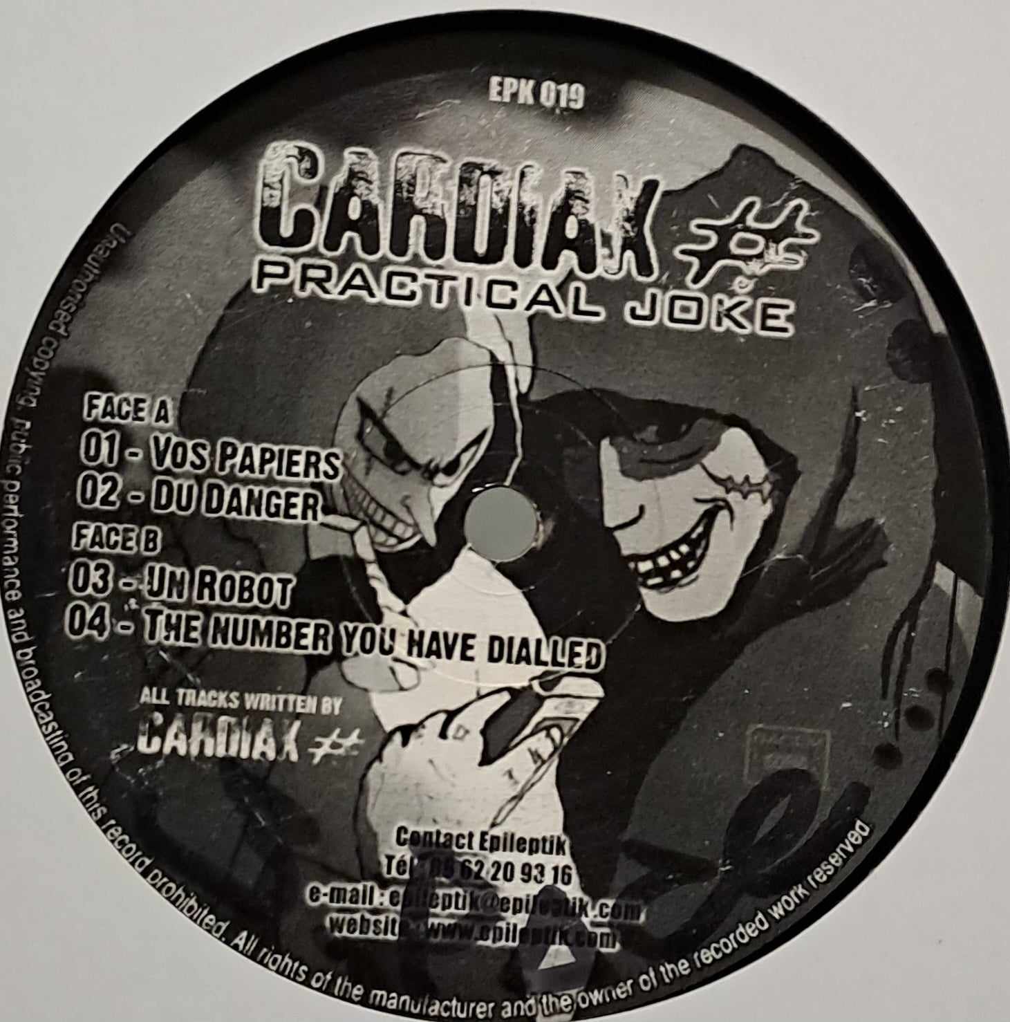 Epileptik 19 - vinyle hardcore